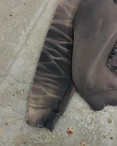 เสื้อมีฮู้ดผ้าฝ้าย100% ผสมรุ่นเฮฟวี่เวทย้อนยุคสำหรับผู้ชาย2025 - Product Image 6