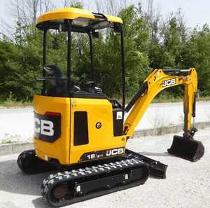 รถขุดขนาดเล็ก JCB 18 Z-1 แบบตีนตะขาบ ใช้ระบบไฮดรอลิก เหมาะสำหรับงานก่อสร้าง ฟาร์ม และสวน - Product Image 3