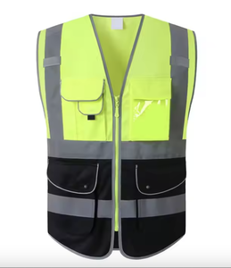 เสื้อกั๊ก Hi-Vis สำหรับผู้ชายดีไซน์ของคุณเองเสื้อกั๊กนิรภัยคุณภาพสูงเสื้อกั๊กนิรภัยแบบสั่งทำ - Product Image 5
