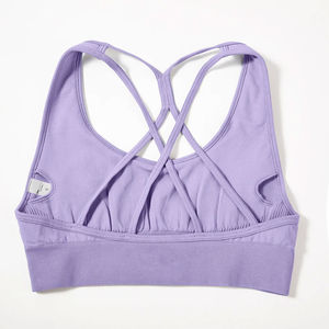 <b>Top</b> Quality Women Sports Bra Adult Wear Hot Selling Comfortable Cheap Price Breathable Women Sports Bra with Custom Logo/designs - Product Image 4