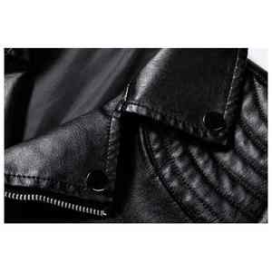 แจ็กเก็ตมอเตอร์ไซด์หนังวัวของผู้ชายอุปกรณ์ขี่จักรยานออกแบบได้เองระบายอากาศได้ดีและมีสไตล์ - Product Image 5