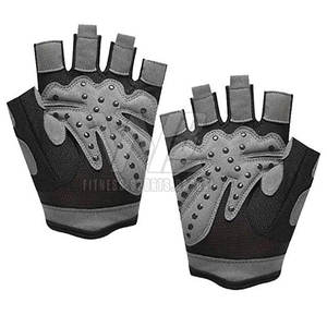 Ventas calientes Mejor Tela Gimnasio Guantes de levantamiento de pesas Mano Palma Protección Empuñaduras Guantes de levantamiento de pesas para la venta - Product Image 4