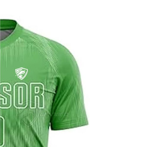 Uniforme de football respirant à manches courtes de qualité supérieure, personnalisé pour adultes unisexes, avec couleurs et design sur mesure - Product Image 4