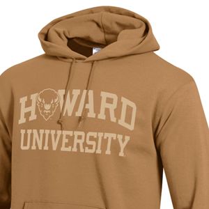 Sudadera con Capucha Unisex de Forro Polar de Invierno de la Universidad Howard, 100% Algodón, Diseño Sólido, Forrada, con Gráficos Bordados, Personalizable - Product Image 4