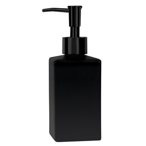 Dispenser di Sapone QUADRO Nero Opaco / DISP. - Product Image 1