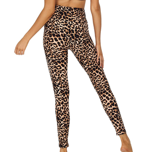 Leggings sur mesure, solides, respirants, antibactériens, taille mi-haute, longueur genou, en Spandex/Polyester de haute qualité pour femmes - Product Image 3