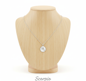 Collier avec pendentif signe du zodiaque en argent sterling 925 fait sur mesure par Rudra Gems, plaqué or 14K/18K, chaîne à maillons de luxe certifiée, cadeau pour homme - Product Image 3