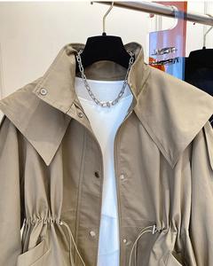 Chaqueta Acolchada Tejida para Mujer, Primavera Verano, Logotipo Personalizado al por Mayor, Cortavientos para Exteriores, Trabajo, Tallas Grandes, Golf - Product Image 2