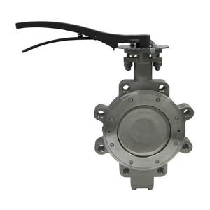 API 609 PN16 4 Inch Carbon Steel Manual Power <b>Butterfly</b> Valve for High Temperature Oil and Gas Industry - Product Image 1