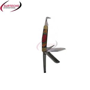Herramienta profesional para el cuidado equino: Cuchillo multiusos para pezuñas, peine, raspador, herramienta de aseo, instrumentos quirúrgicos de bolsillo para pezuñas, clase I, para caballeros. - Product Image 2