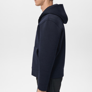Sudadera con Capucha para Hombre con Cierre de Cremallera, Alta Calidad para Compradores Mayoristas, para Invierno, con Capucha, Mangas Completas y Diseño de Logotipo Personalizado - Product Image 3