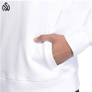 Couleur contrastée meilleure vente Top qualité hommes sweats à capuche quantité minimale de commande bas séchage rapide et respirant homme hiver 100% coton sweats à capuche basiques - Product Image 6