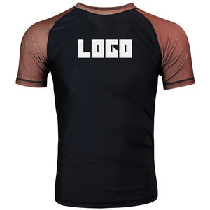 Custom Logo Wholesale Design Your Own Sublimation Printed Jiu Jitsu <b>Rash</b> <b>Guard</b> & Surf MMA <b>Rash</b> <b>Guard</b> For <b>Bjj</b> - Product Image 1
