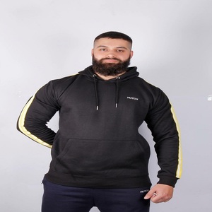 Custom Puff Sérigraphie Numérique Poids Lourd Surdimensionné Polyester/Coton Polaire Doublé Hiver Boxy Hoodie Hommes Fabricants - Product Image 2