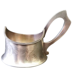 Tazón Decorativo para Azúcar o Sal, Diseño con Acabado Plateado o Dorado Brillante, para Hogar, Hotel o Cocina - Product Image 4
