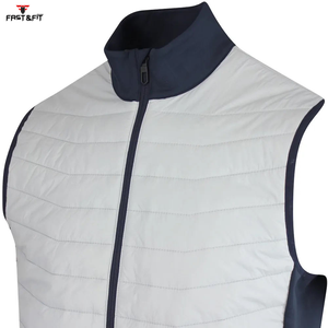 Gilet matelassé léger pour homme, sans manches, respirant, réversible, personnalisé, très vendu - Product Image 5
