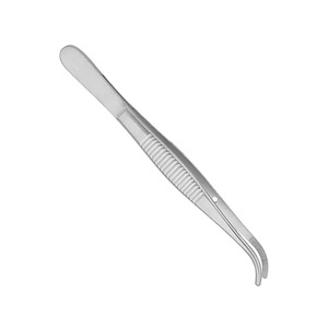 Pinces à pansement de meilleure qualité Instruments chirurgicaux Pinces à pansement en acier allemand Pinces incurvées à pansement en acier - Product Image 4