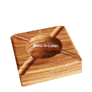 Cendrier extérieur en bois pour hommes et femmes, design classique, approvisionnement en vrac durable - Product Image 2