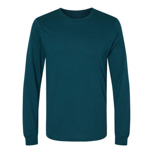 เสื้อยืดแขนยาวริงสปันย้อมสีสำเร็จรูปสำหรับผู้ใหญ่ - Product Image 3