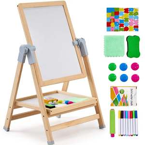 Tableau magnétique en plastique de 10 pouces pour enfants avec support, pour les enfants de 5 à 7 ans, emballé dans une boîte - Product Image 1