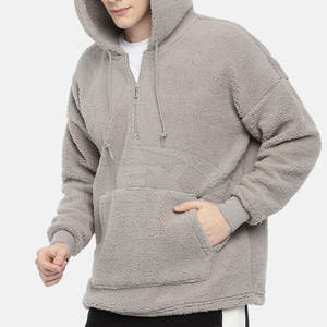 Best Selling Cheap Price <b>Sherpa</b> <b>Fleece</b> Hoodies Custom Design <b>Men</b> <b>Sherpa</b> <b>Fleece</b> Hoodies for Adult - Product Image 2