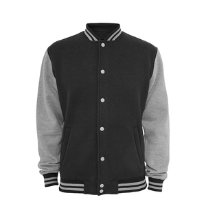 Vestes Letterman pour hommes de qualité supérieure avec options personnalisables Col montant et placement du logo avant - Product Image 2