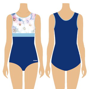 Justaucorps d'entraînement personnalisés justaucorps pour enfants par sublimation justaucorps de gymnastique sans manches pour filles - Product Image 3
