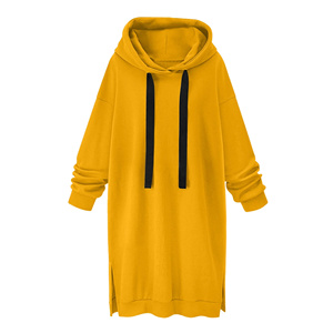 Jersey de gran tamaño para mujer, Sudadera con capucha de lana, moda de palangre con opciones personalizadas OEM, ropa de invierno transpirable de etiqueta privada - Product Image 1