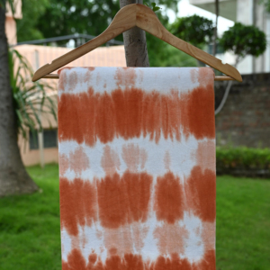 Colorful Tie-Dye Cotton Cashmate Fabric Ideal for Sewing Bags, Curtains & Home Decor - Product Image 1