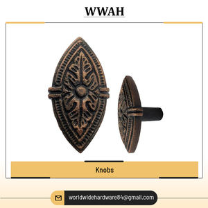 ลูกบิดทองเหลือง/เหล็กหล่อสำหรับลิ้นชักตู้ประตู - Product Image 3