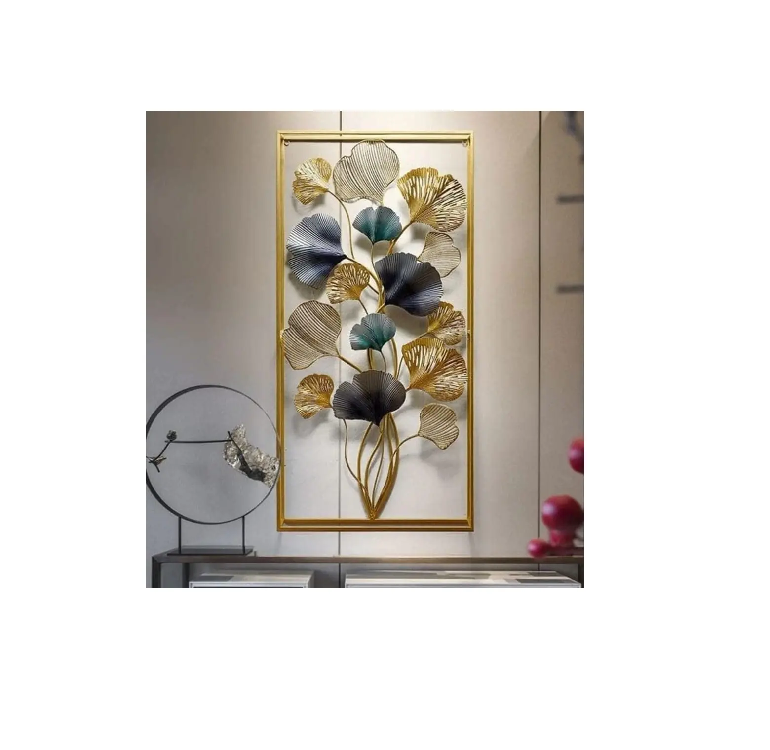 Premium Quality Modern Metal Wall Clock Wall Decor Home Decoration Luxury high quality metal wall arts from Indian Supply