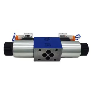 Huade Graafmachine Rexroth 3 Way Directionele Controle Hydraulische Magneetventiel 110V 220V 12V <span class=keywords><strong>24</strong></span> <span class=keywords><strong>Volt</strong></span> Hydraulische Handregelklep - Product Image 3