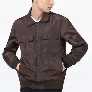 Veste pour hommes teinte dans la toile, au prix de gros, tenue d'extérieur, impression personnalisée, veste teinte dans la couleur avec logo, nouvelle arrivage - Product Image 1