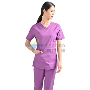 Dental Clinical Nursing Uniform Sets Kurzarm-Uniformen für medizinische Peelings Frauen und Männer Chirurgische Krankenhaus uniformen