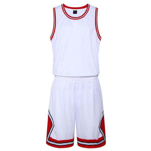 Uniforme de baloncesto de secado rápido con logotipo personalizado para hombre, conjunto de ropa deportiva transpirable, técnicas impresas, baloncesto personalizado OEM - Product Image 1
