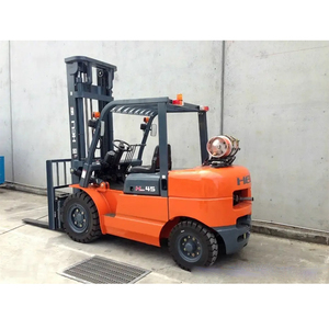 China Best Brand Heli Cpqyd45 Gasoline/LPG <strong>Forklift</strong> <strong>4.5</strong> <strong>Ton</strong> with 2 Stage Mast High Efficiency - Product Image 1