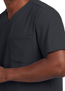 Nuevo diseño Hospital Scrubs Set Enfermería Estiramiento Uniformes Set Venta al por mayor Top y Pantalones - Product Image 5