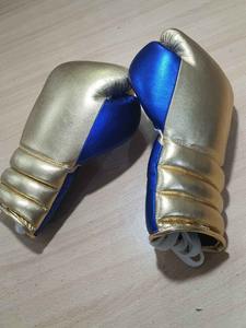 Ventas calientes Guantes de boxeo con cordones Guantes de competición de boxeo de buena calidad Correa de muñeca ajustable Guantes de boxeo hechos a medida - Product Image 6