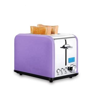 Chất lượng cao 2-Slice điện Kim loại sản xuất bánh sandwich cho nhà quán cà phê khách sạn & Trường thiết bị nhà bếp để nấu ăn - Product Image 5