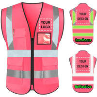 Chaleco DE SEGURIDAD reflectante para trabajo al aire libre, ropa de protección resistente a cortes antipuñaladas de alta visibilidad para seguridad industrial
