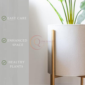 Macetas de cobre para jardín, para decoración del hogar, diseño elegante inspirado en la naturaleza, jarrones de pared, jarrón de suelo que mejora tu espacio con un toque elegante - Product Image 3