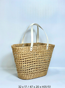 Bolso de algas marinas de moda, bolso tejido artesanal de Vietnam, bolso de algas marinas de moda, perfecto para mujeres, transporte diario y trajes elegantes - Product Image 4