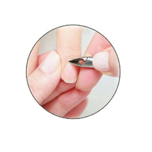 Lot de 2 pièces avec 1 poignée simple et 1 poignée à motif, mécanisme à double ressort, pinces pointues pour un soin précis des ongles - Product Image 6