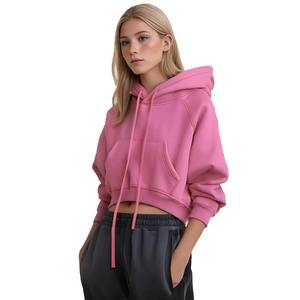 Automne et hiver femmes pull à capuche en soie Logo personnalisé multicolore pull en coton décontracté col à capuche - Product Image 1