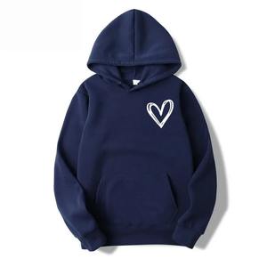 Sudadera con capucha minimalista sólida para mujer, manga larga, bolsillo frontal, ropa informal de uso diario para Otoño Invierno 2025, cuello con capucha, técnicas estampadas - Product Image 3