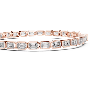 Série de bracelets en diamant Elite 22K Hip-Hop Mossanite en or blanc jaune rose et argent chefs-d 'œuvre organisés pour la vente en gros - Product Image 1