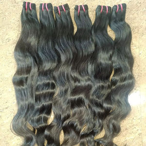 Extensions de Cheveux Vierges Remy de Haute Qualité Tissage de Cheveux Humains Indiens Brésiliens Extensions de Cheveux Vierges Remy - Product Image 1