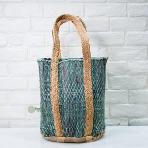 Sacs fourre-tout et sacs bandoulière en jute bohème éco-chic 2026 pour femmes, motif uni, tendance indienne, pour voyage, plage et soirée - Product Image 4