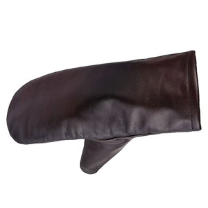 Leather Gloves for Baking & Roasting in High Heat Environments Commercial Grade <b>Oven</b> <b>Mitts</b> for Professional Kitchen Safety - Product Image 6