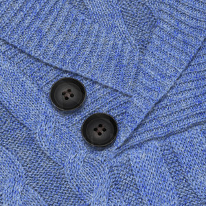 Suéteres de punto cálidos informales y de negocios ajustados para hombre de otoño jerséis de invierno transpirables tejidos a mano - Product Image 4